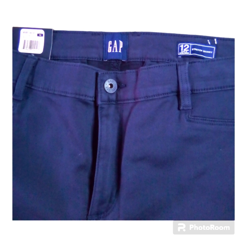 New Gap Women's  Blue Stretch Skinny Pants